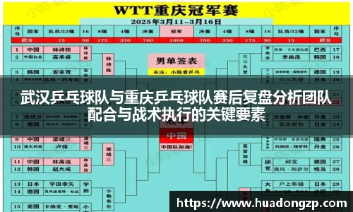 武汉乒乓球队与重庆乒乓球队赛后复盘分析团队配合与战术执行的关键要素